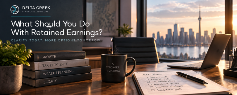 Retained earnings planning for incorporated professionals with Delta Creek Financial Advisors